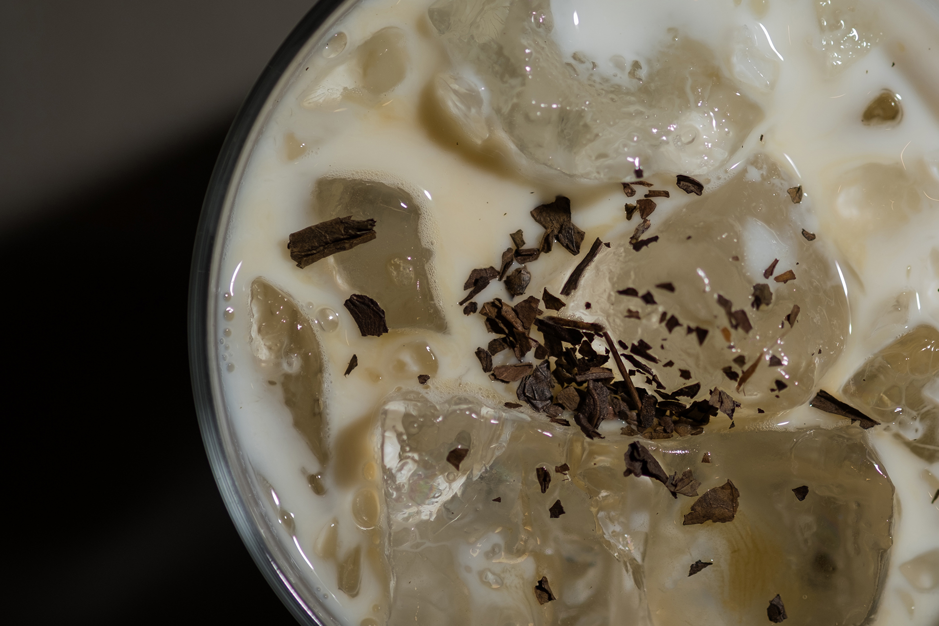 a plate of pastry and a drink