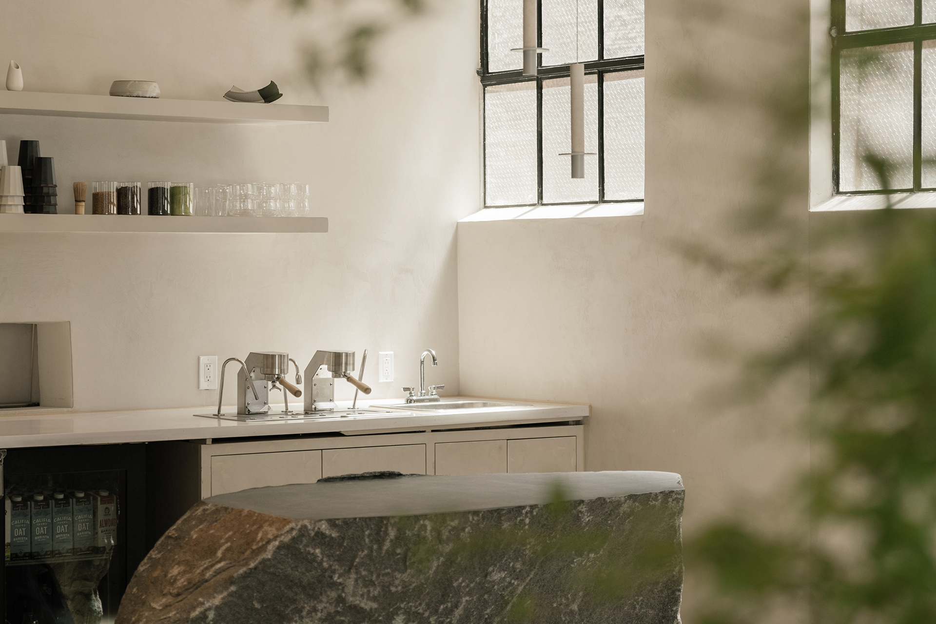 a plate of pastry and a drink